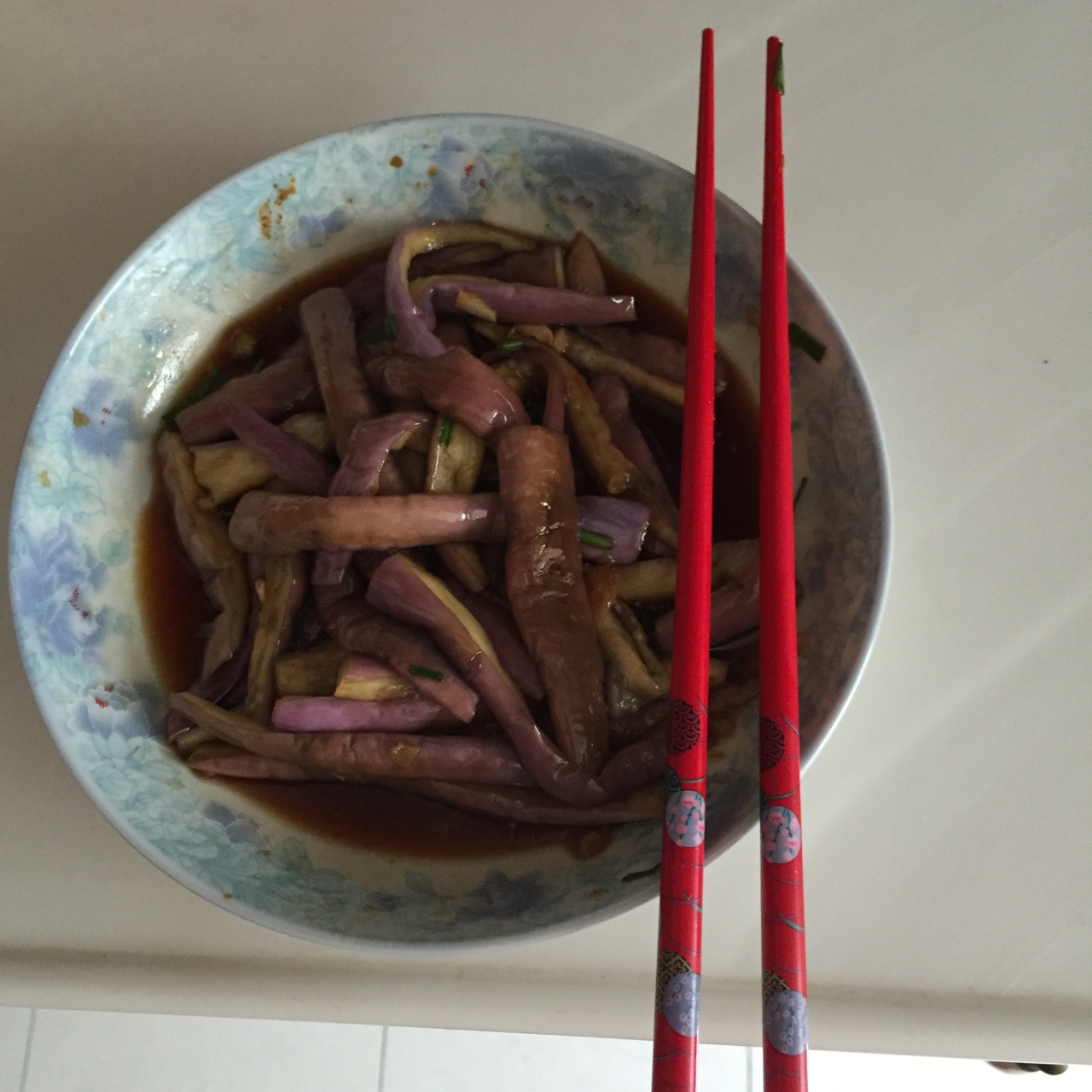 减脂好吃的蒸茄子