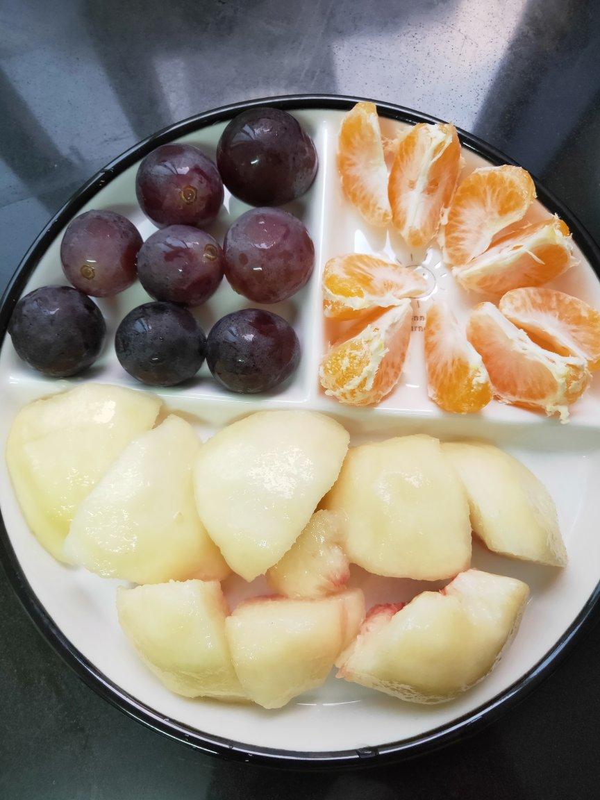 我家的早餐水果