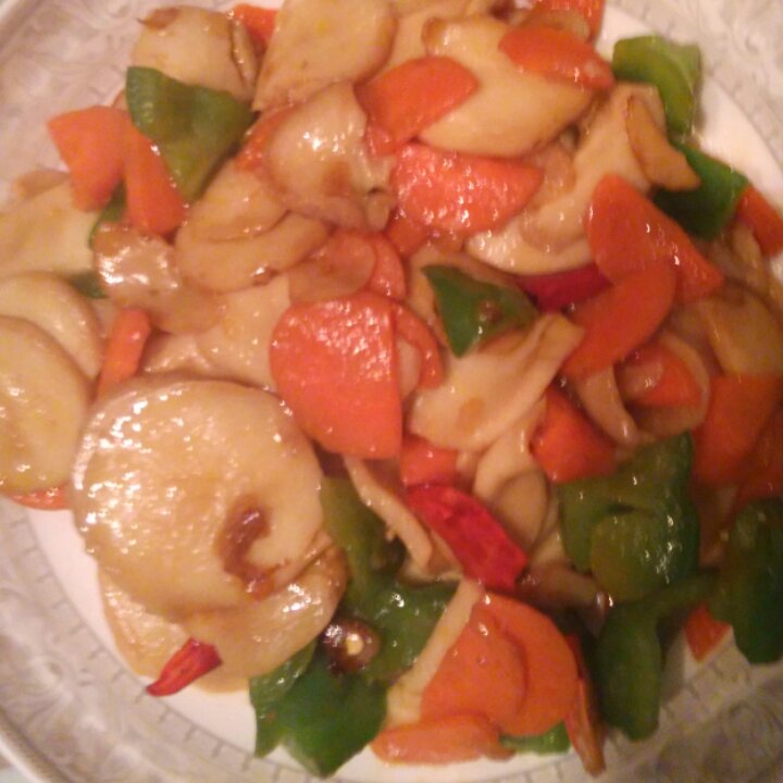 老丁的私房菜-美极杏鲍菇