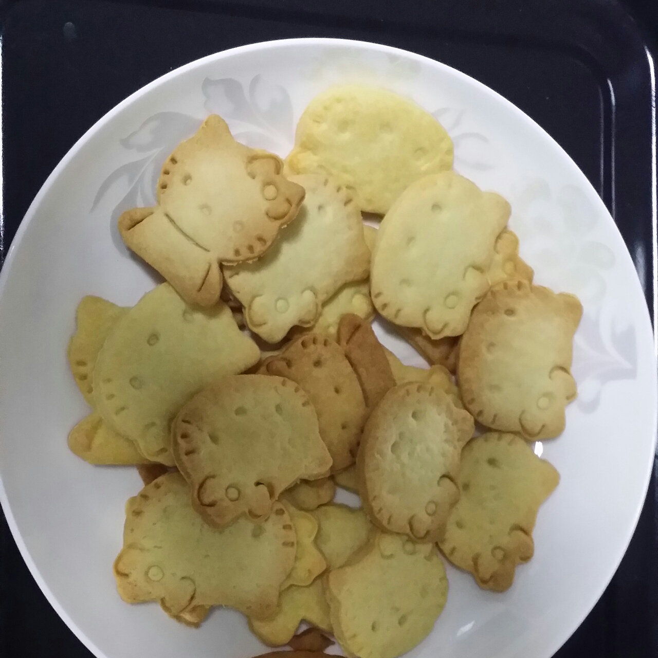 宝宝的可爱黄油饼干