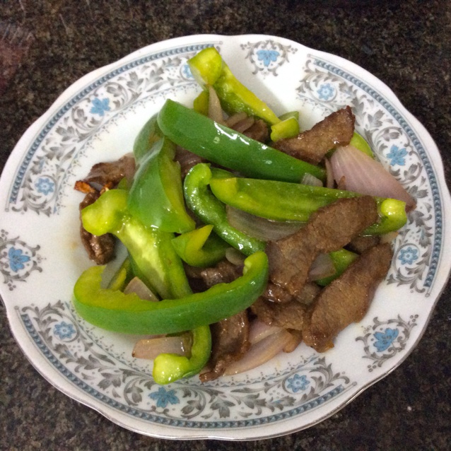 青椒牛肉