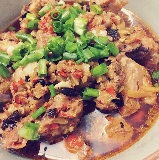 剁椒排骨蒸土豆