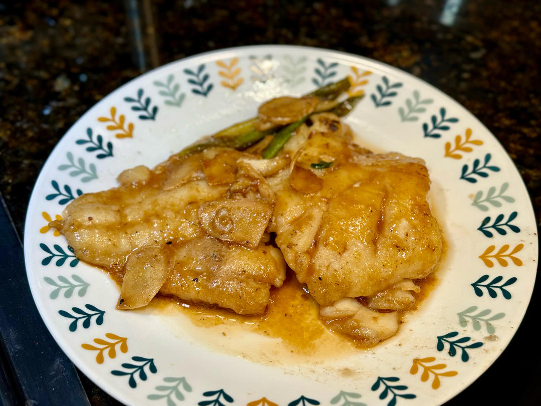 自家食谱｜照烧鲷鱼