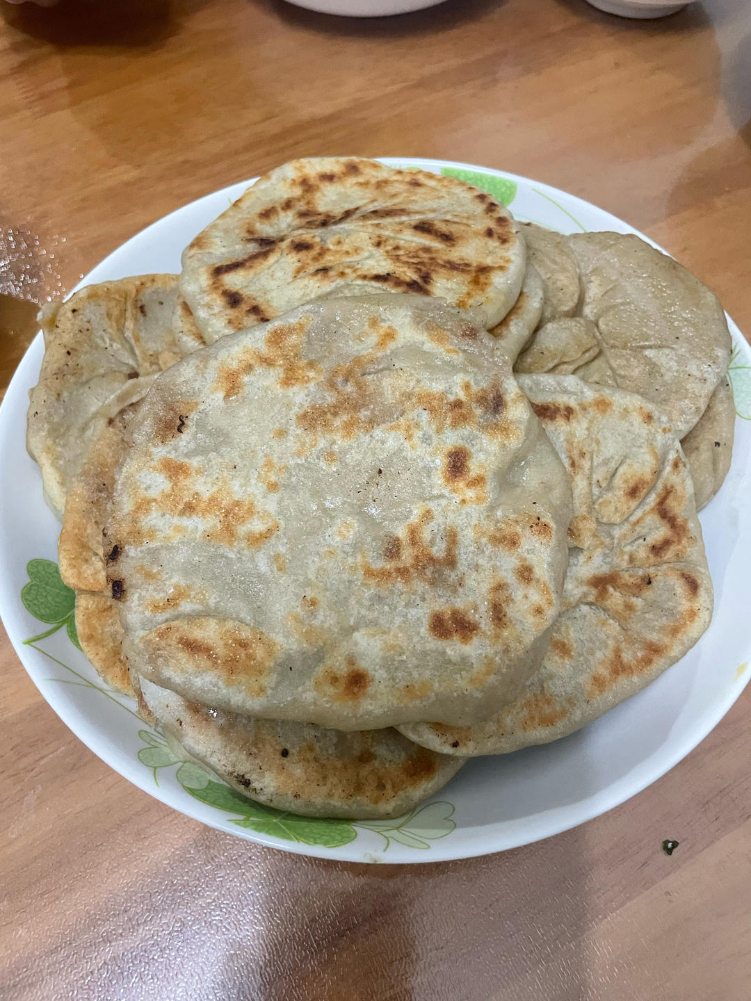 皮薄如纸的韭菜馅饼|免揉面法