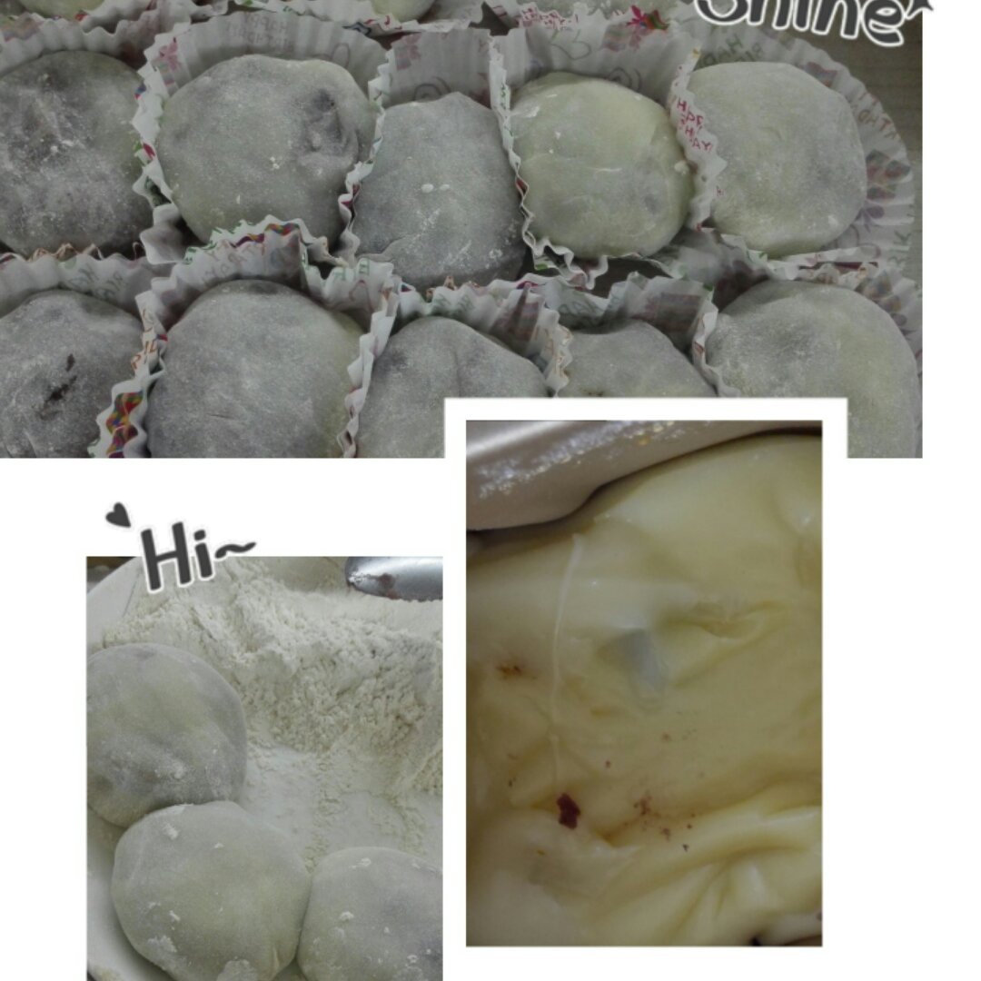 隔夜都不会变硬的软糯雪媚娘（大福）