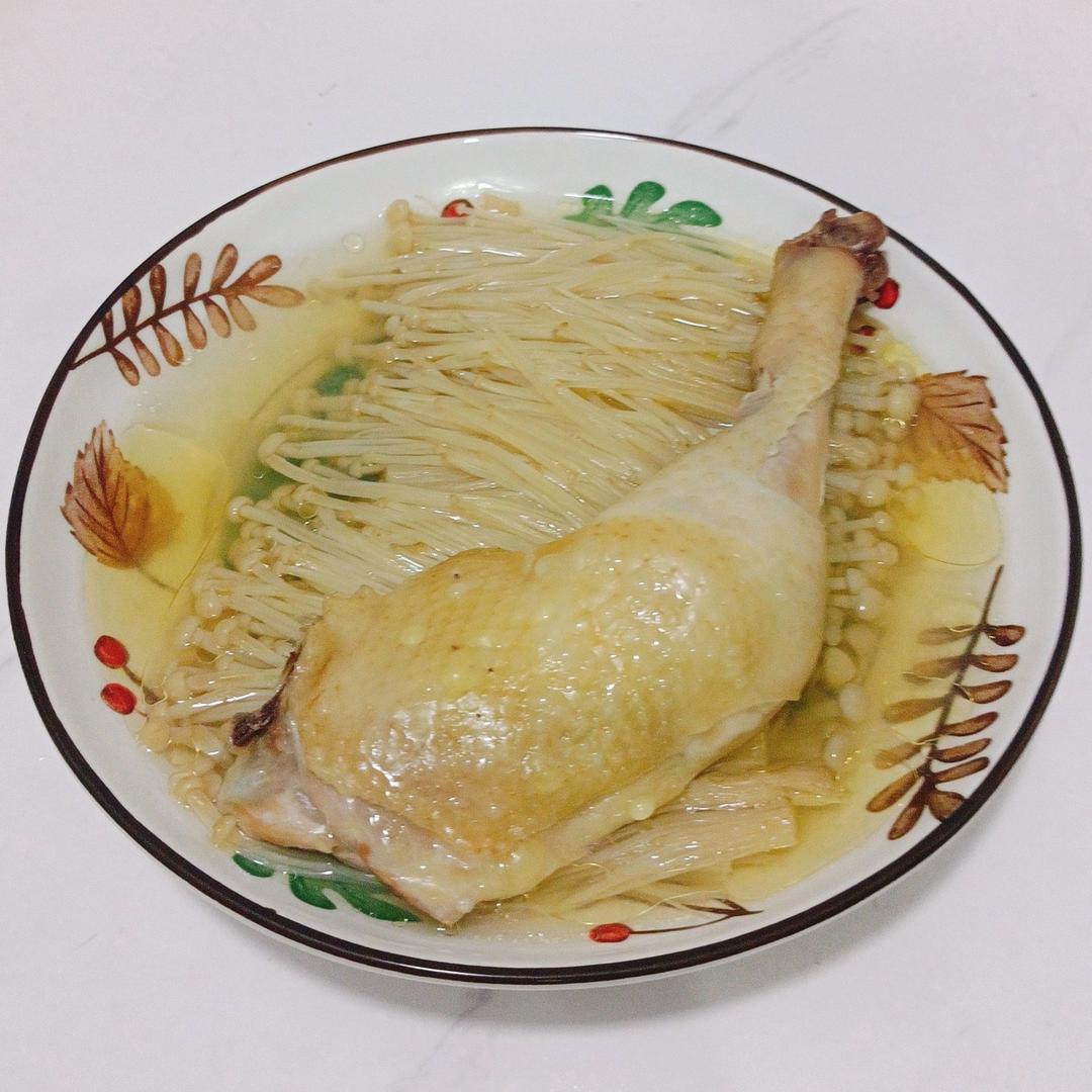 椒盐蒸鸡腿
