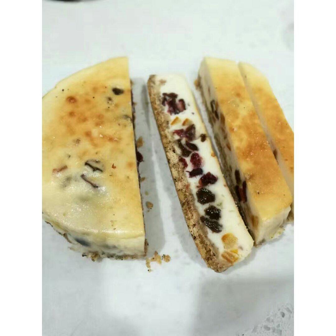 小小一块--果干乳酪蛋糕条