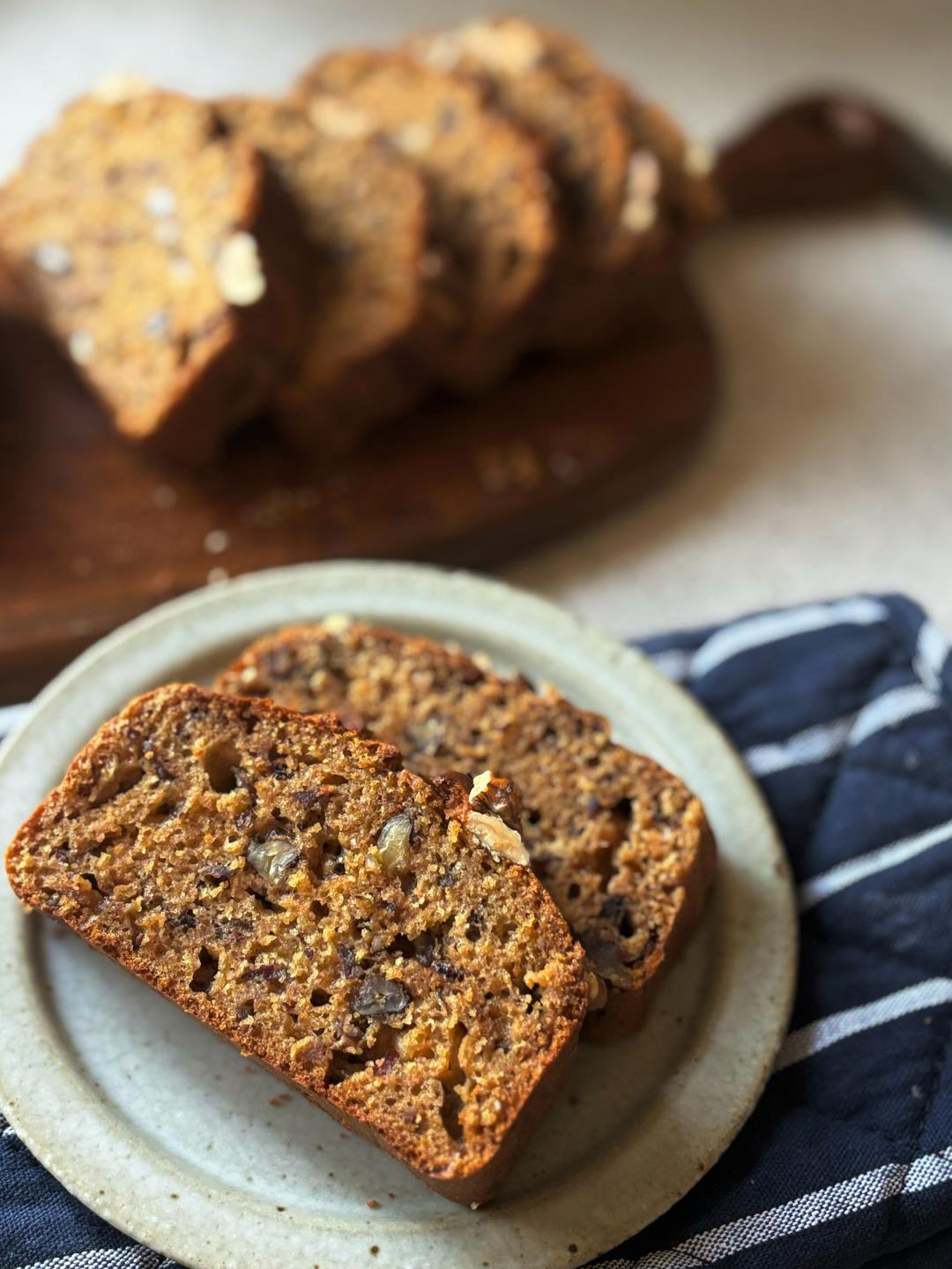 山姆同款｜枣泥核桃蛋糕（低油低糖版）