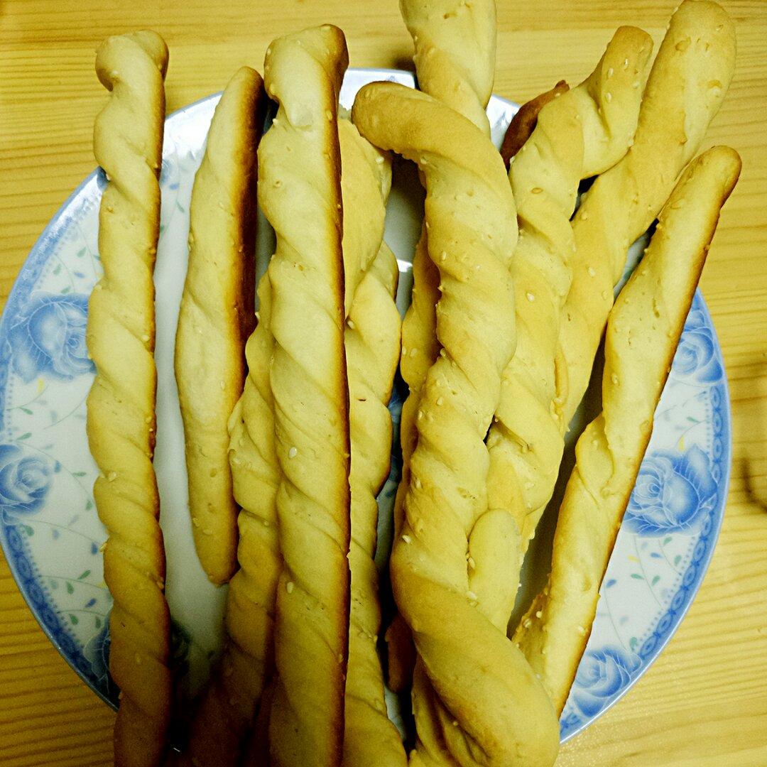 香甜芝麻面包棒~超级简单快手