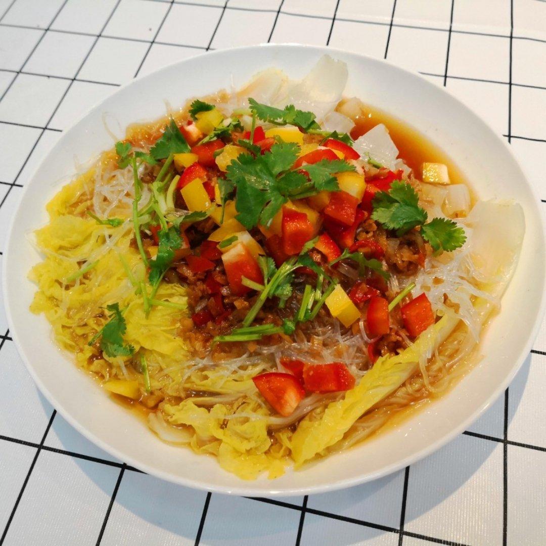 蒜蓉粉丝娃娃菜