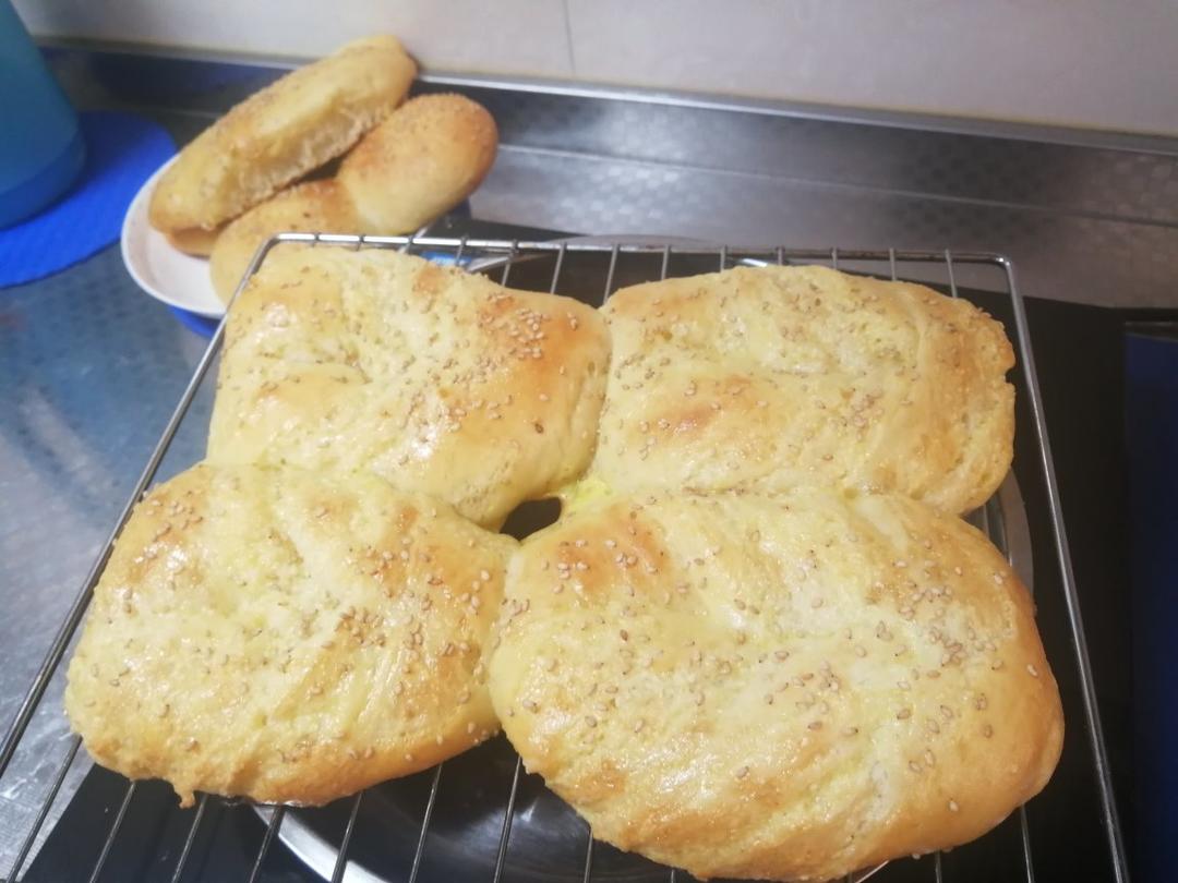 椰蓉淡奶油面包(一次发酵)附椰蓉馅做法