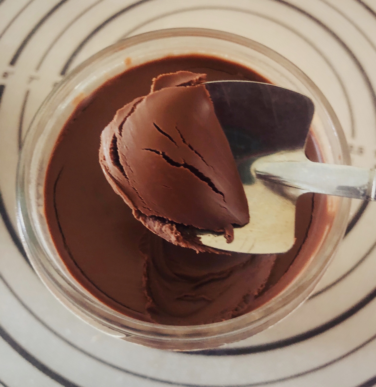 冰山熔岩巧克力零卡糖版（可做面包夹馅儿）的做法
