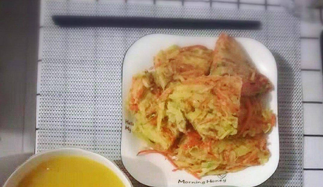 胡萝卜土豆丝饼