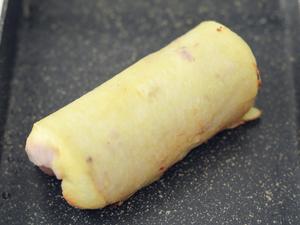 紫薯芋泥香蕉吐司卷的做法 步骤7