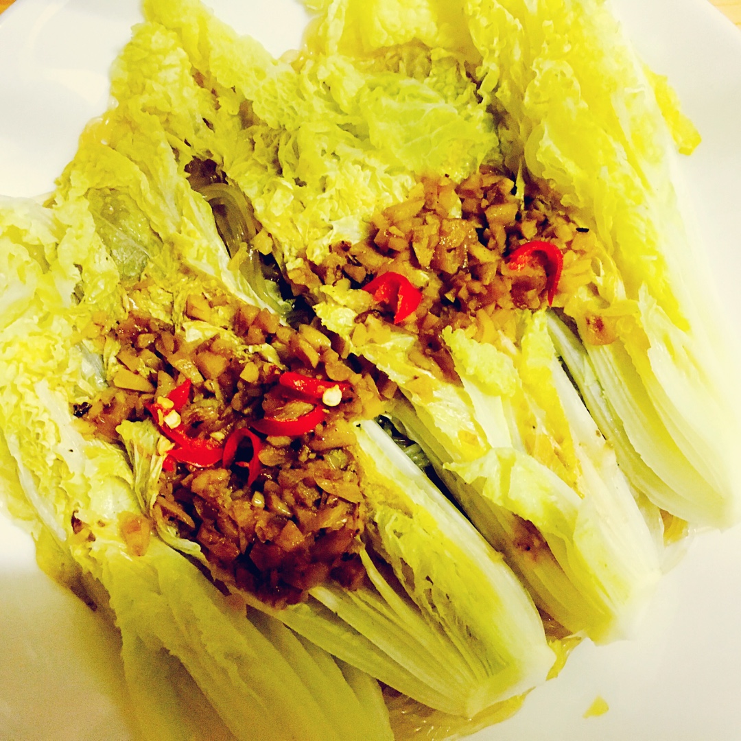 蒜蓉粉丝蒸娃娃菜