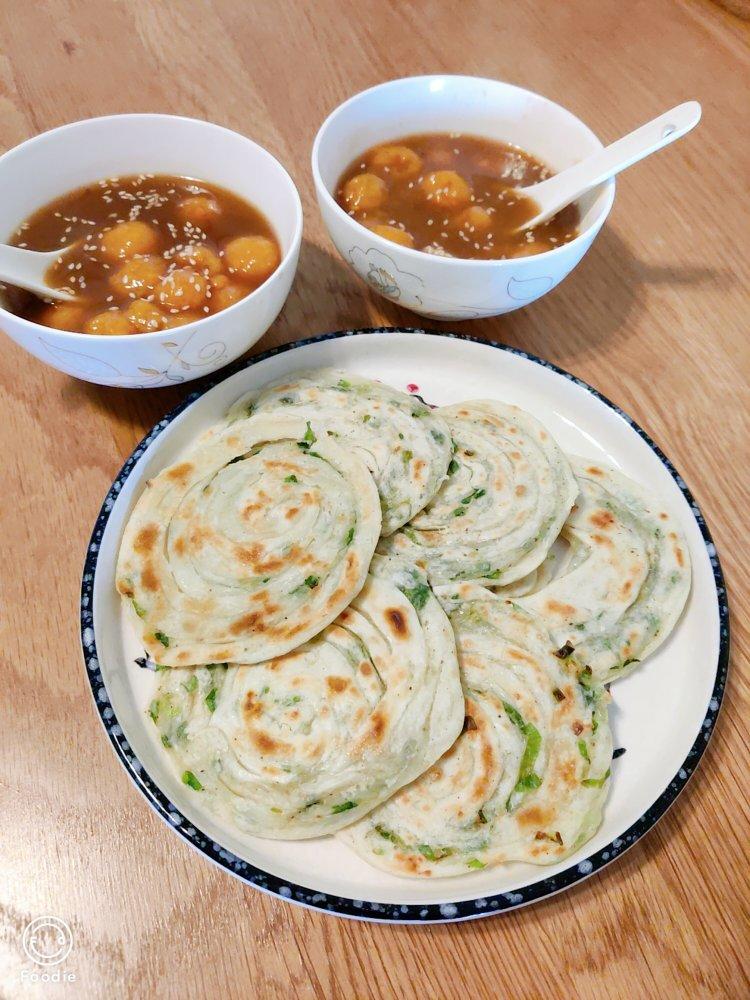 快手懒人版葱油饼❗️㊙️简单易做❗️超级酥脆❗️