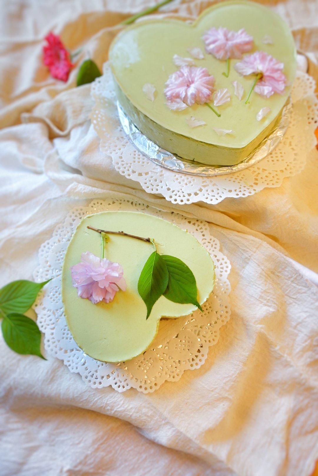 rosy-3做的樱花酸奶慕斯(6寸)