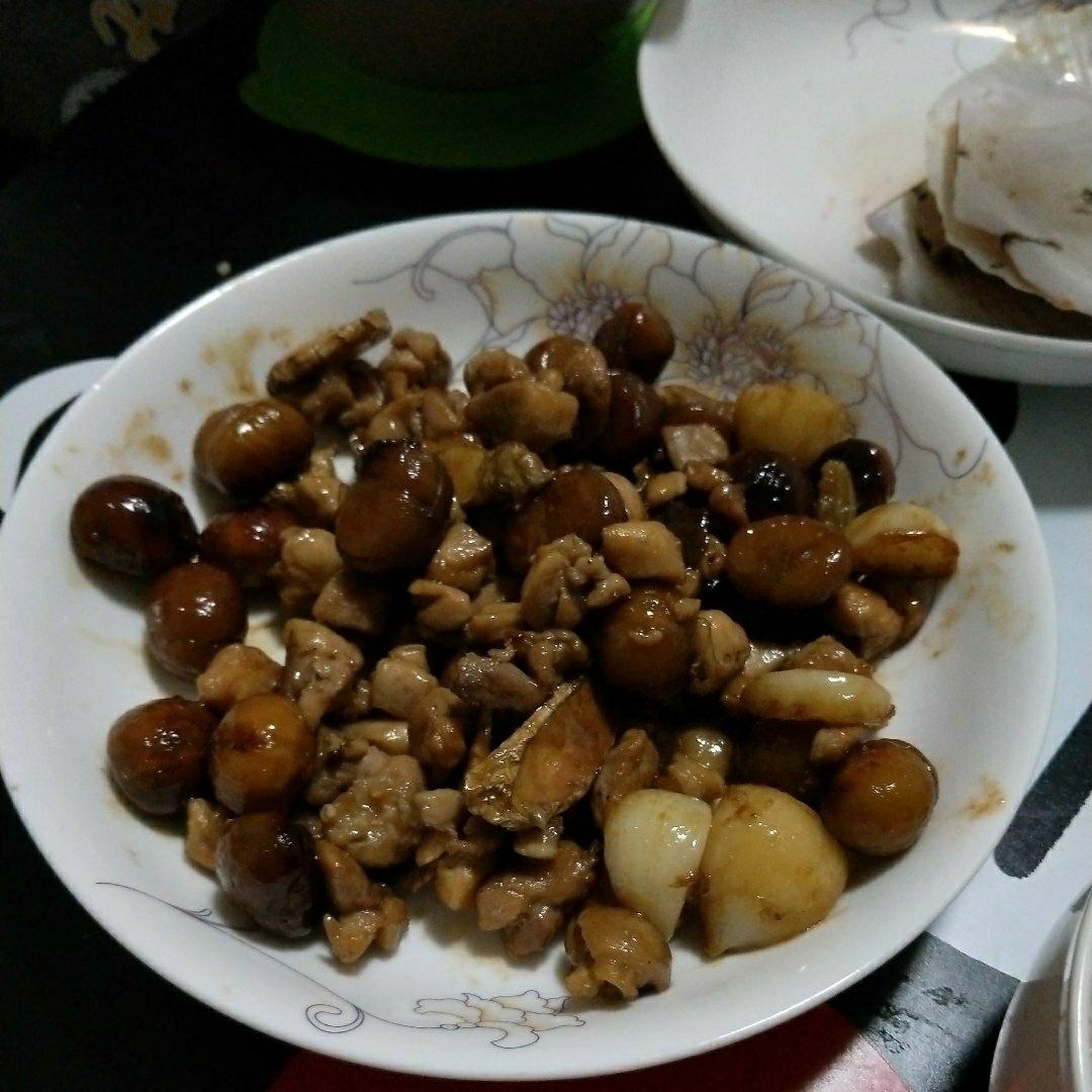 板栗烧鸡