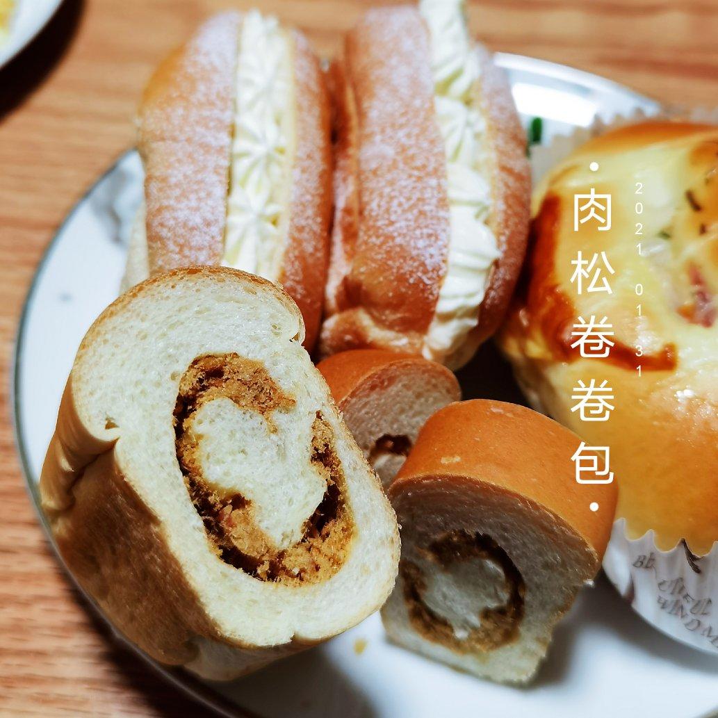 肉松海苔卷卷包