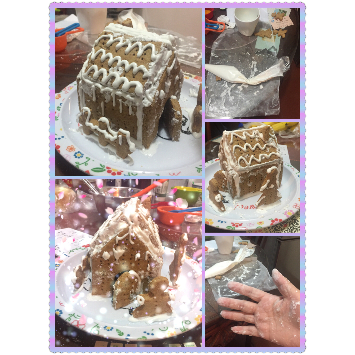 姜饼屋 gingerbread house（视频菜谱）