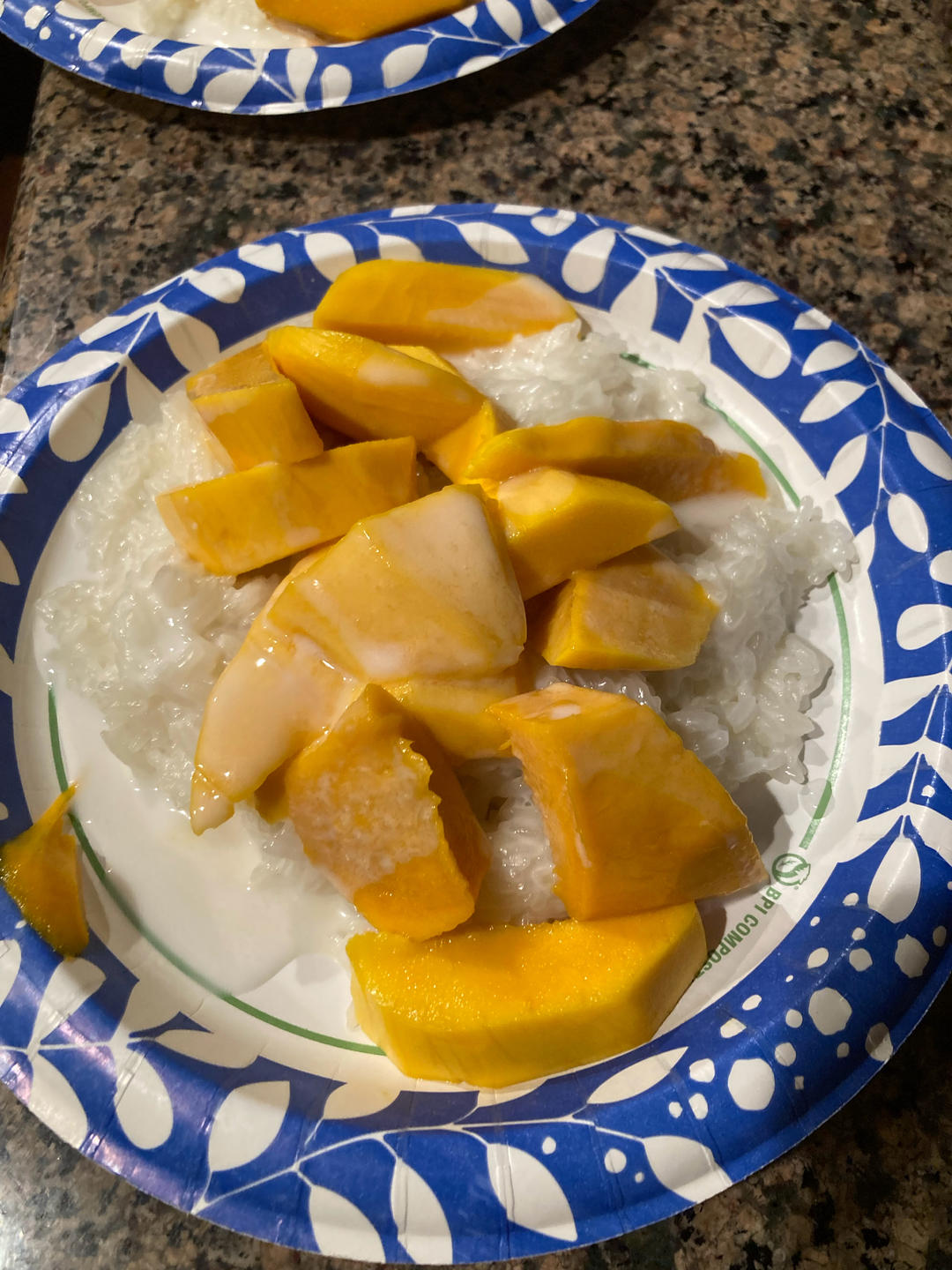 Mango and sticky rice