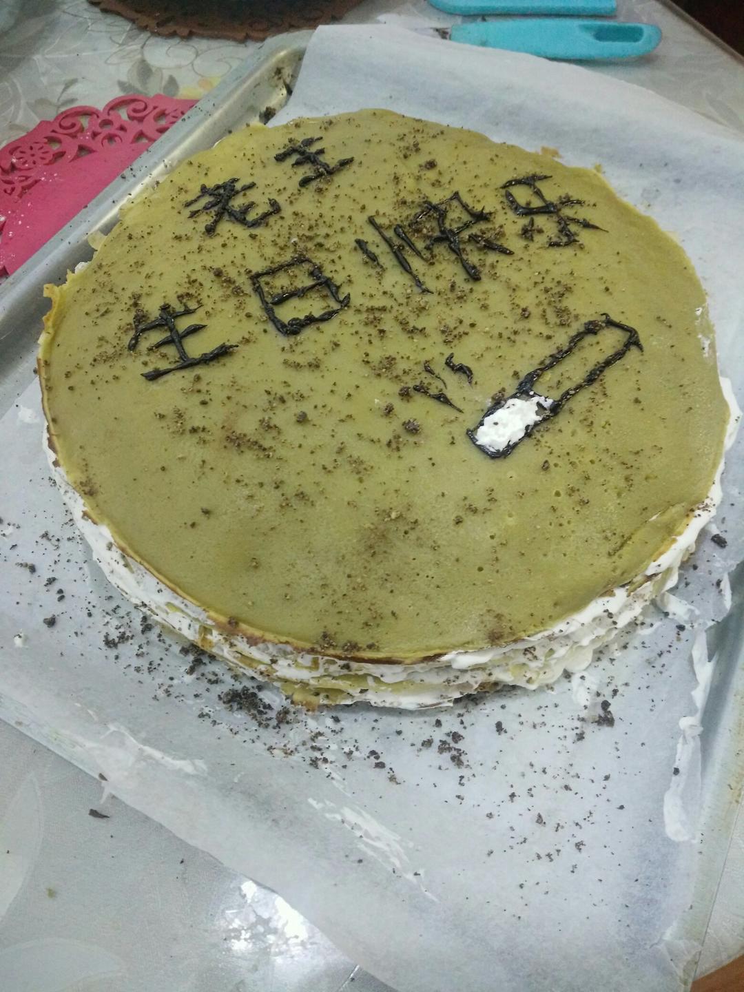 【抹茶奥利奥千层】