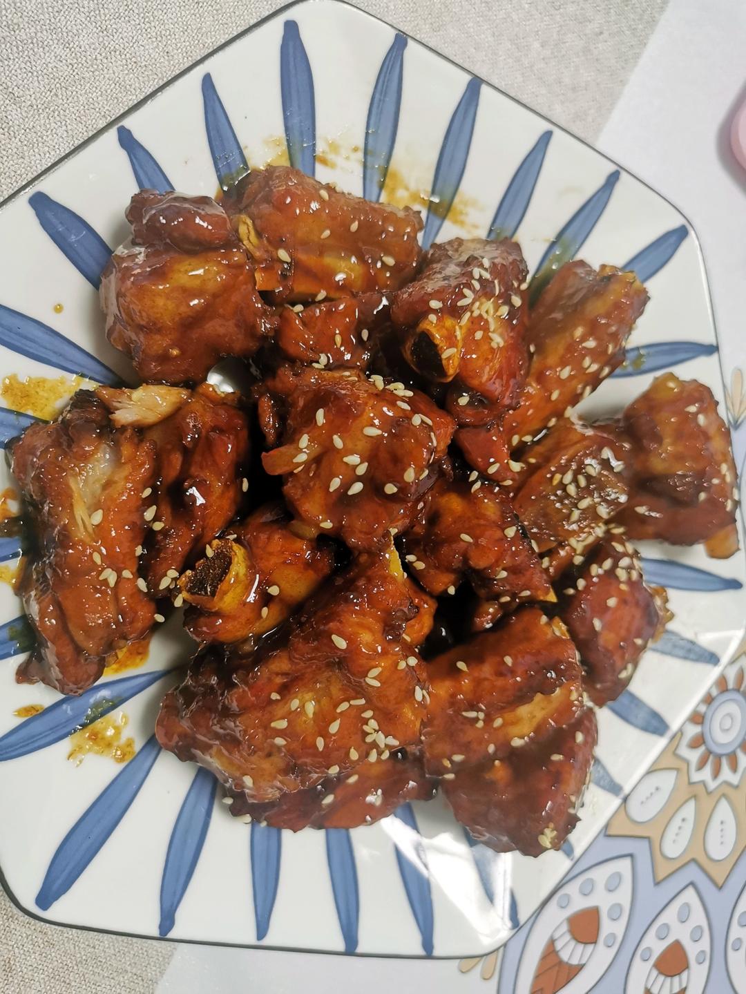 糖醋排骨/糖醋小排（不放油）（12345口诀做出正宗上海本帮）