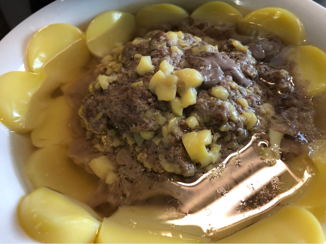 日本豆腐蒸肉沫