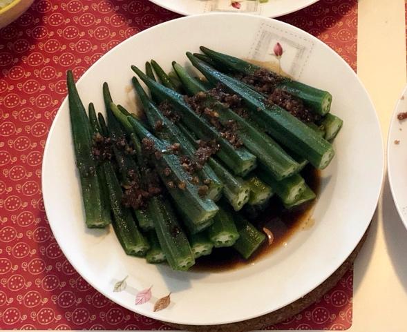 ‼️从此爱上秋葵‼️
白灼秋葵