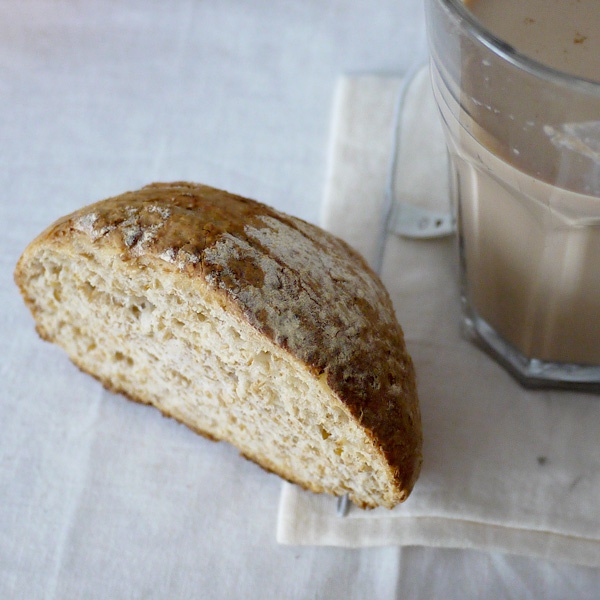 亚麻籽面包（免揉欧式面包）