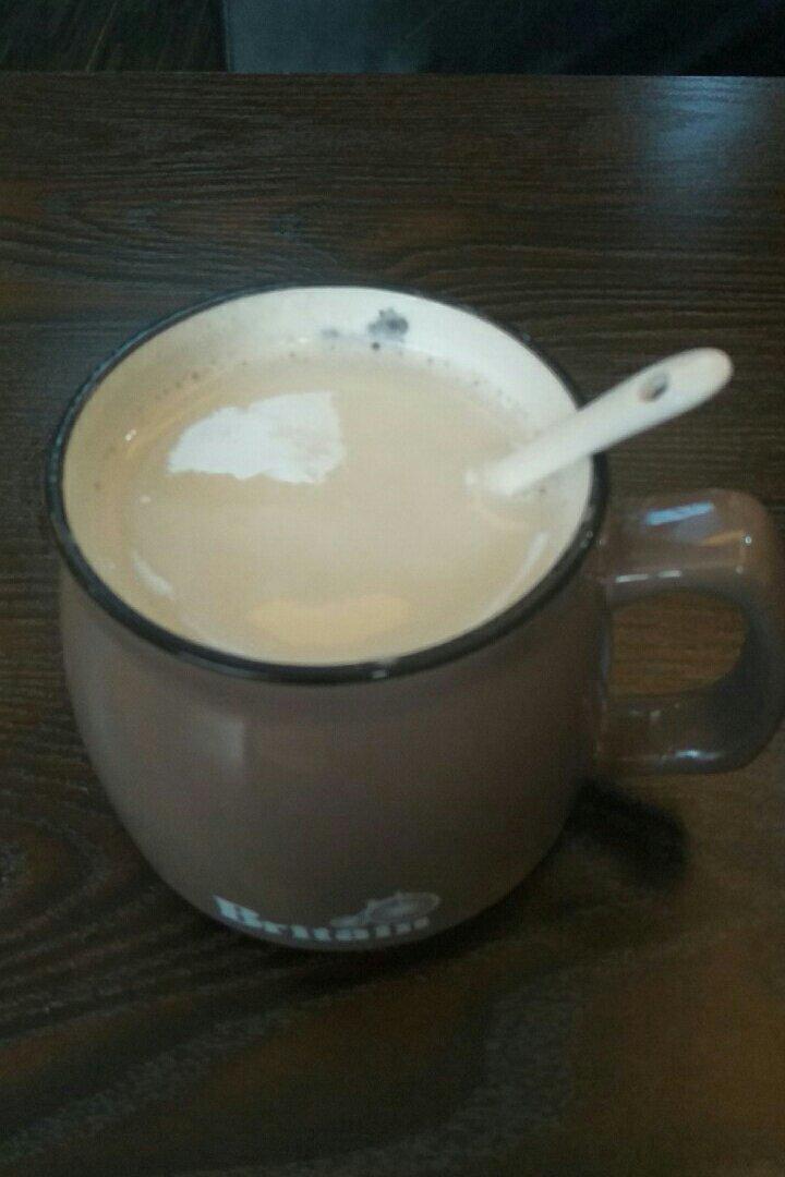 火爆冬季街头的花生奶露