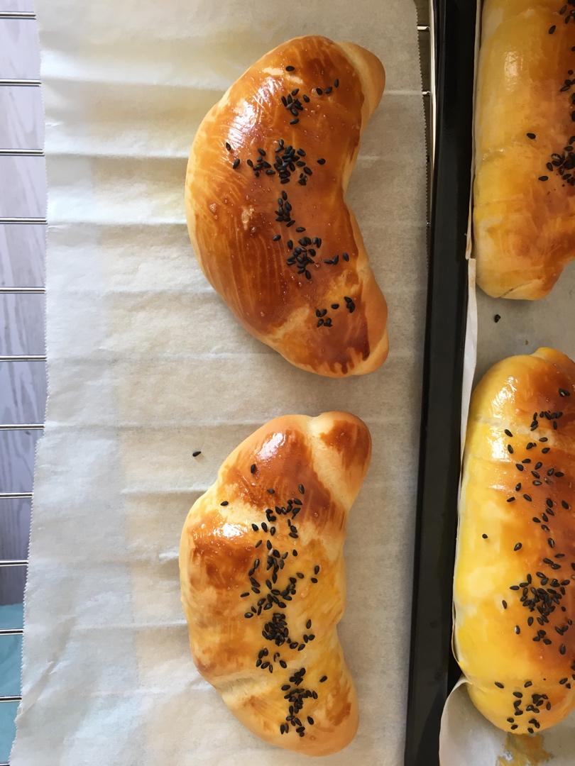 奶香牛角包🥐（手揉）
