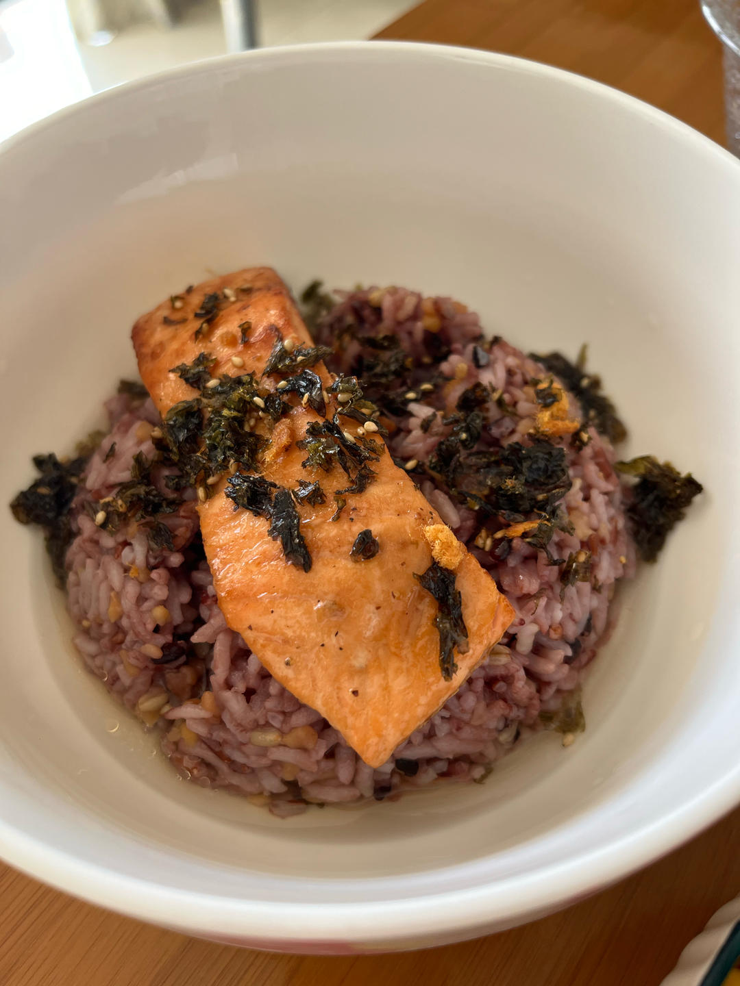 日式鲑鱼茶泡饭