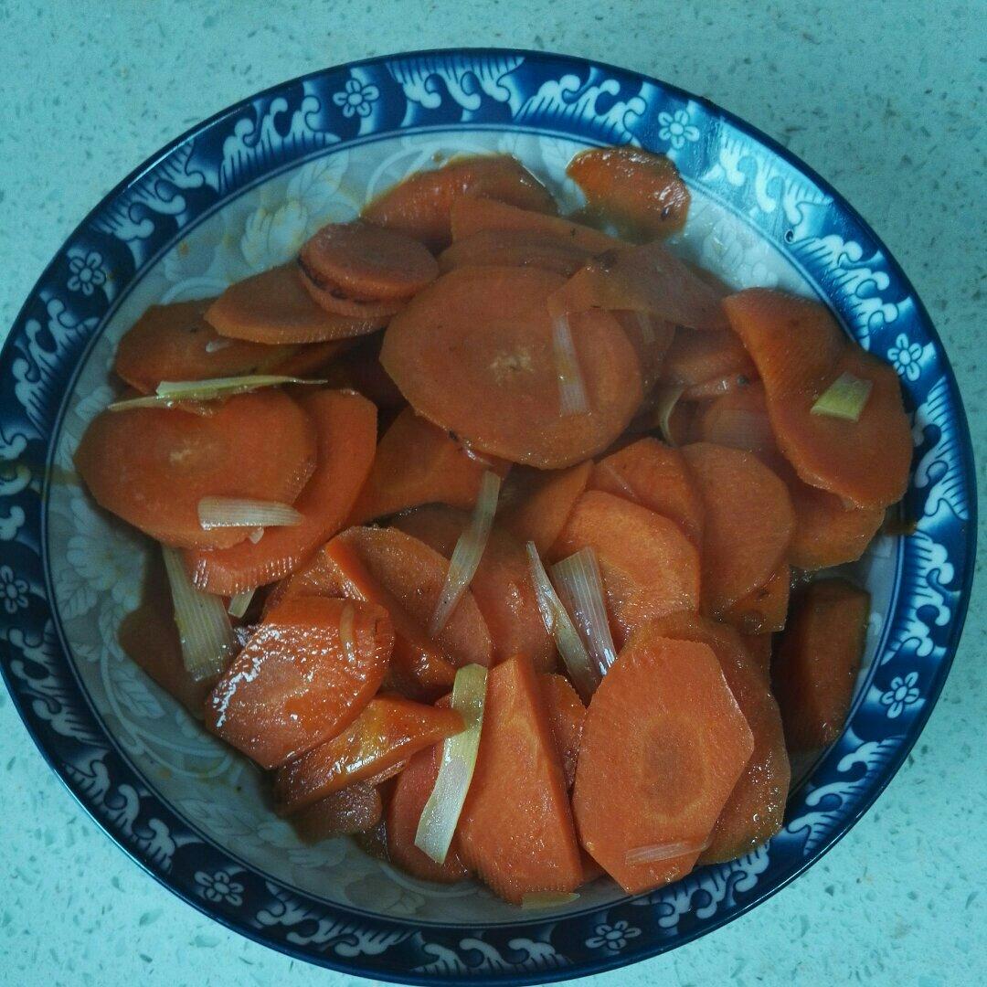 清炒胡萝卜