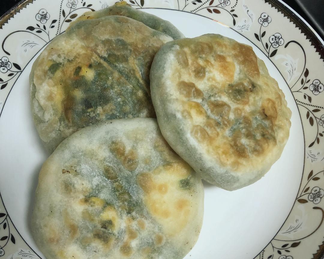 鸡蛋菲菜煎饼