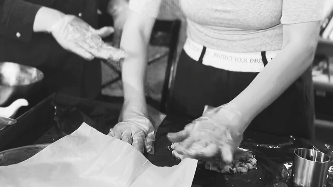 快手的莓果橙香饼干