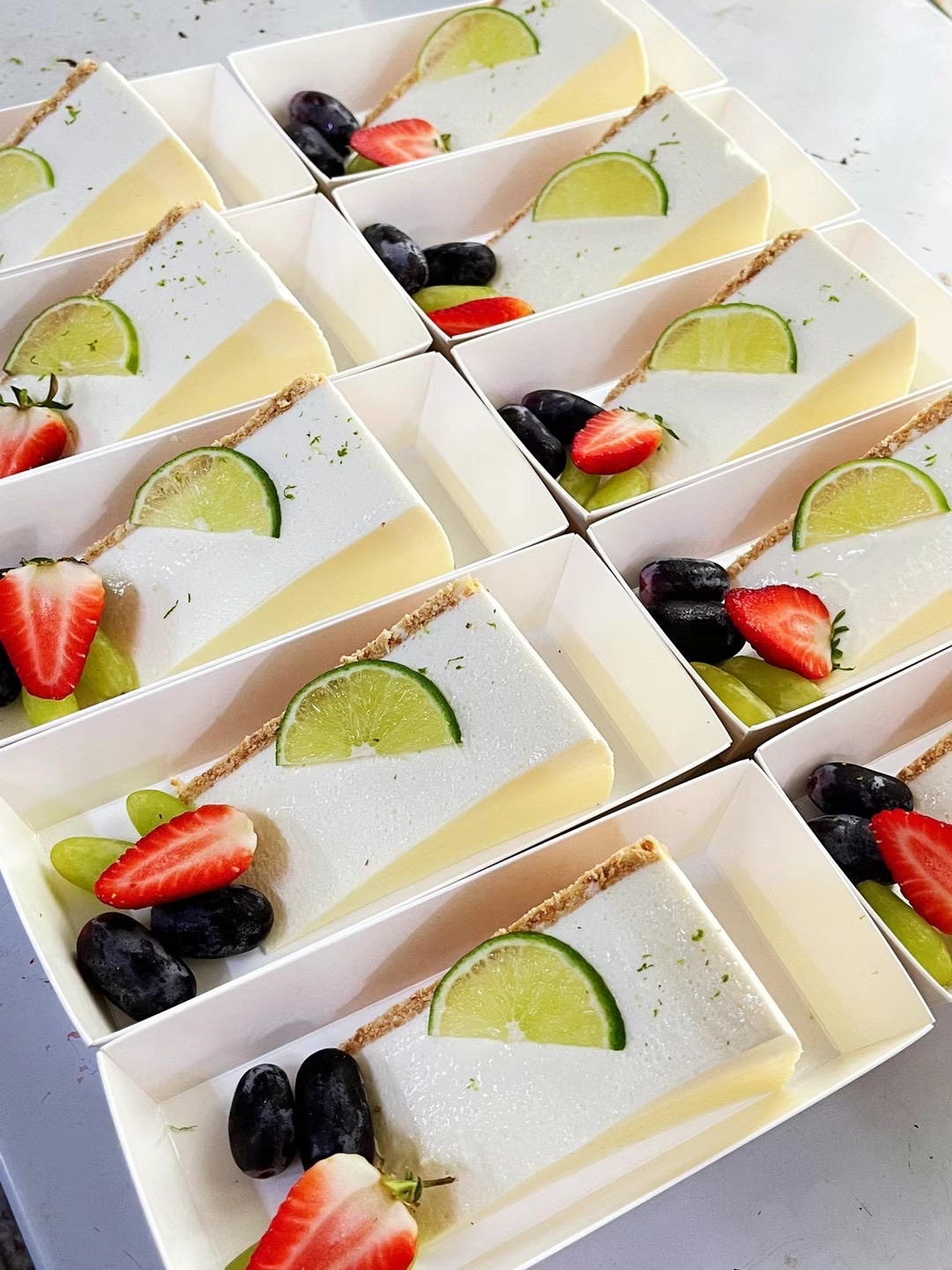 免烤！青柠芝士慕斯🍋