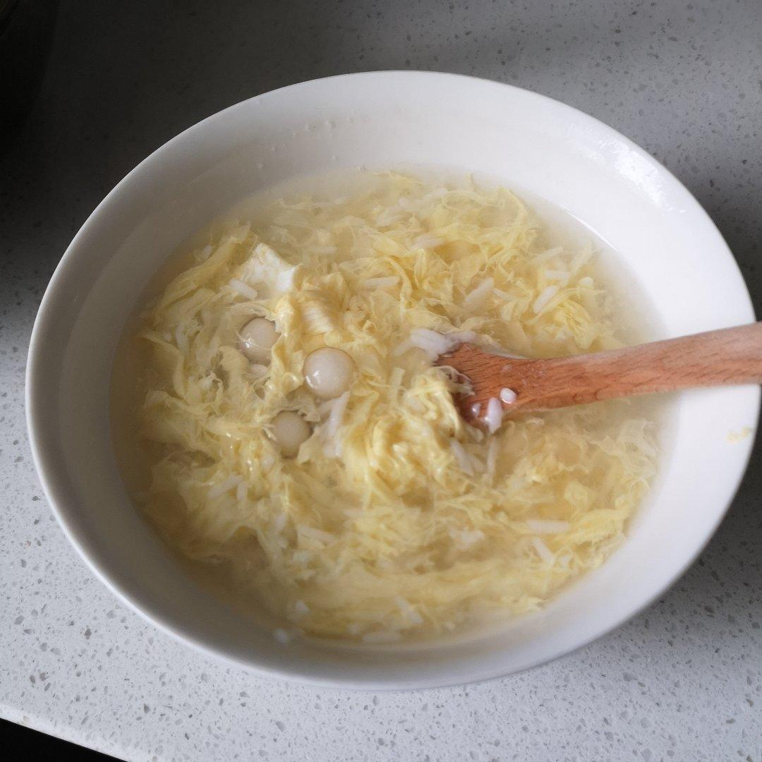 蛋花酒酿圆子