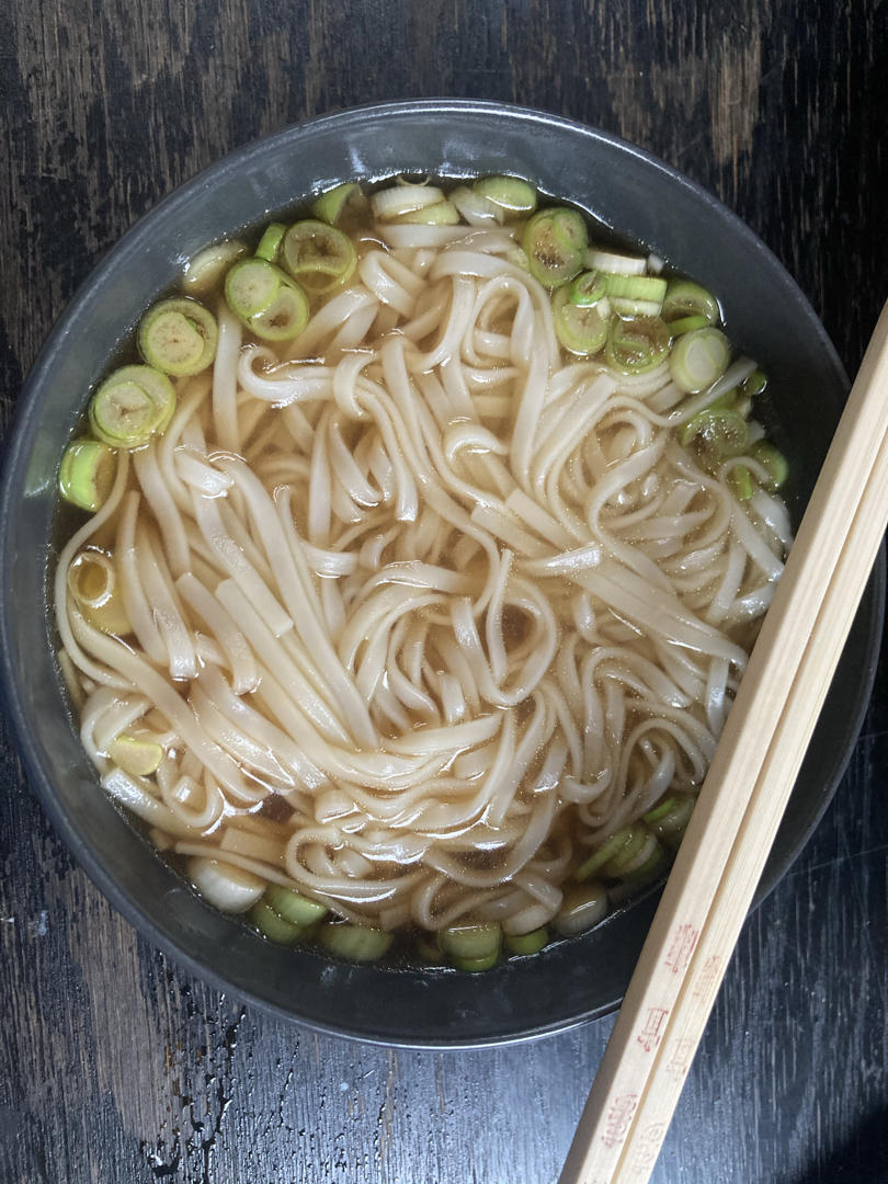 3分钟阳春面（儿时早餐）