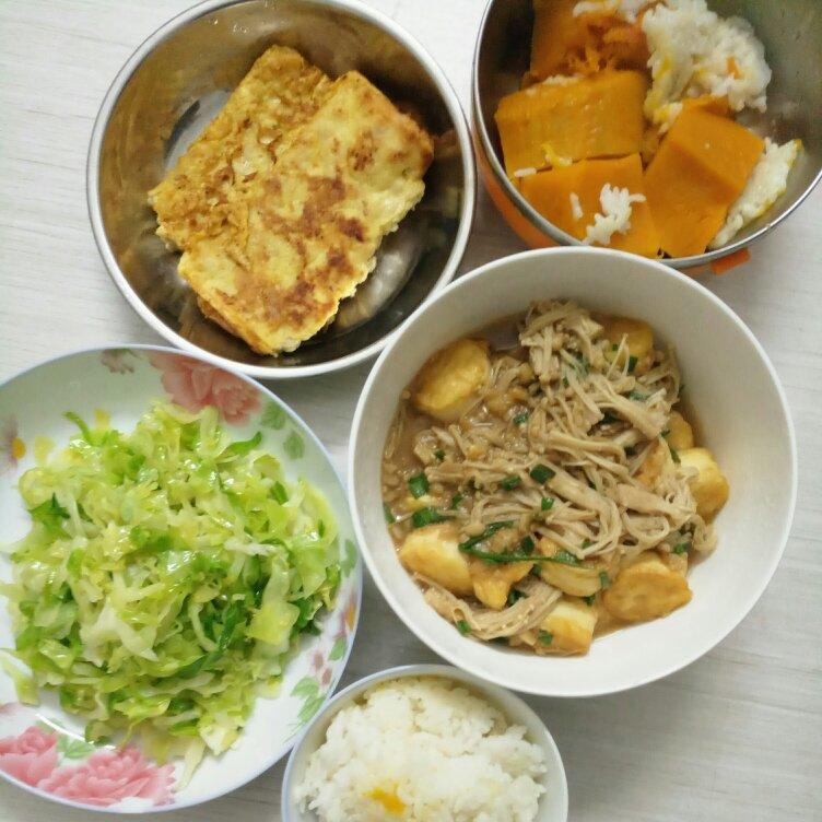 超级下饭菜--金针菇日本豆腐