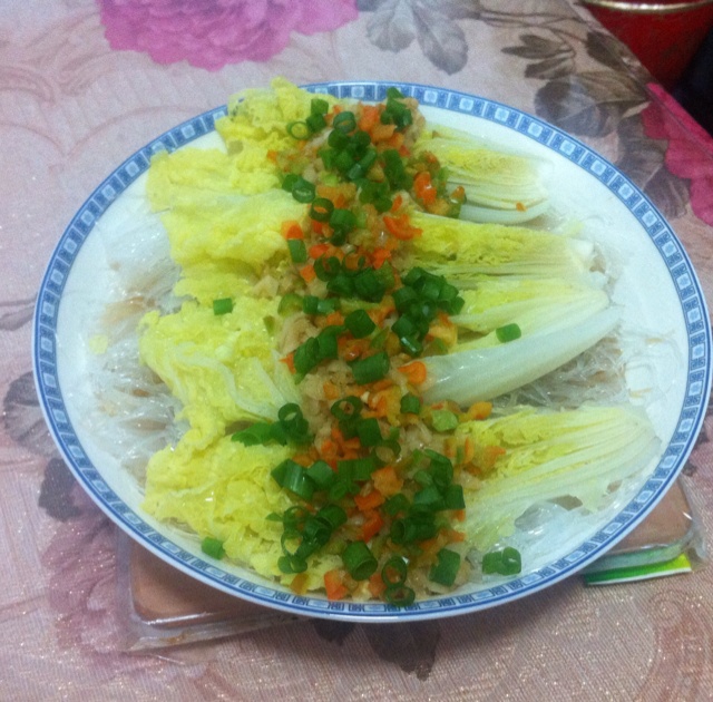 蒜蓉粉丝蒸娃娃菜