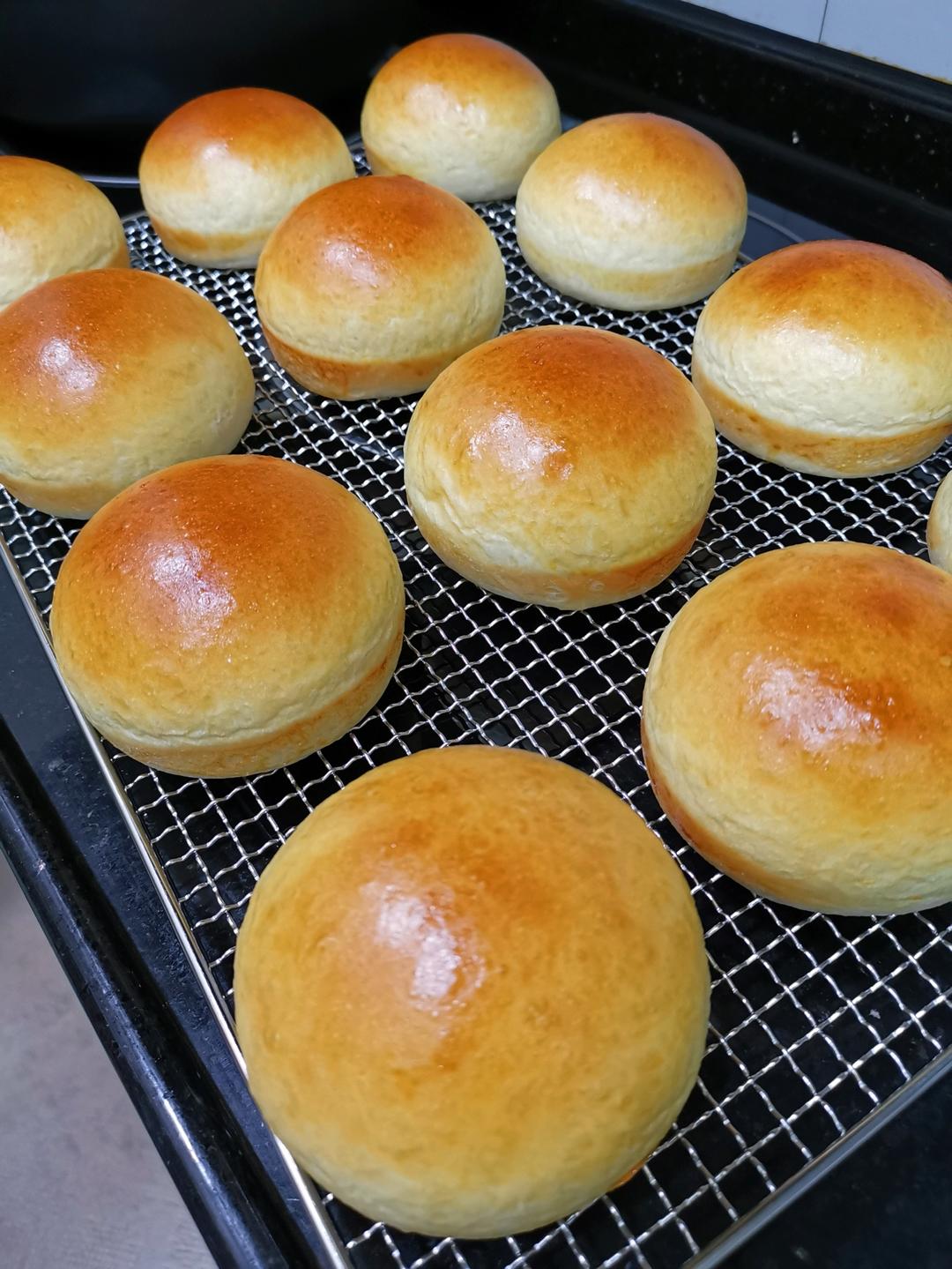 超~级松软的烫种汉堡胚