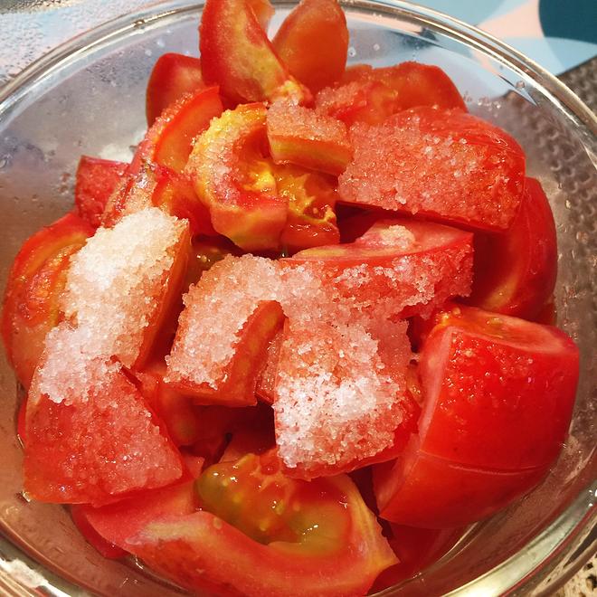 白糖番茄的做法