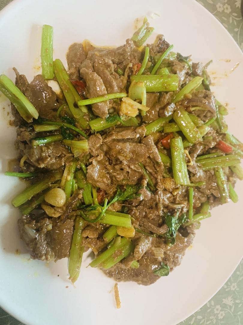 小炒牛肉（米饭杀手系列十）