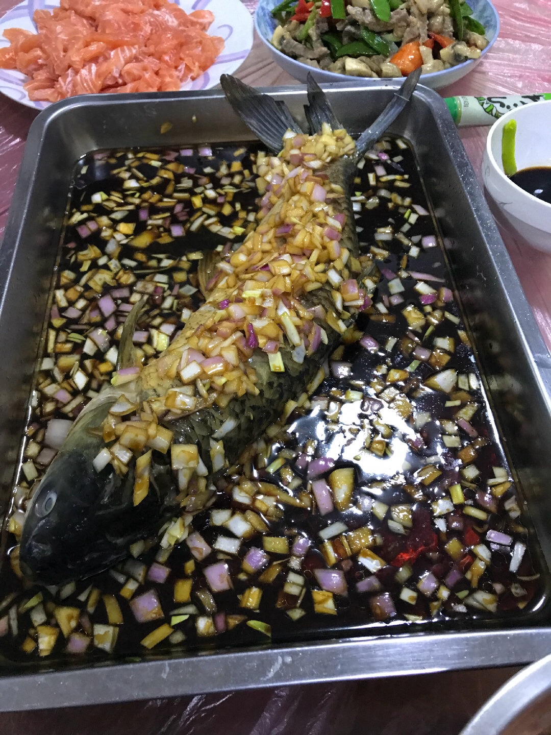 超嫩至极的过江鱼做法的做法 步骤2