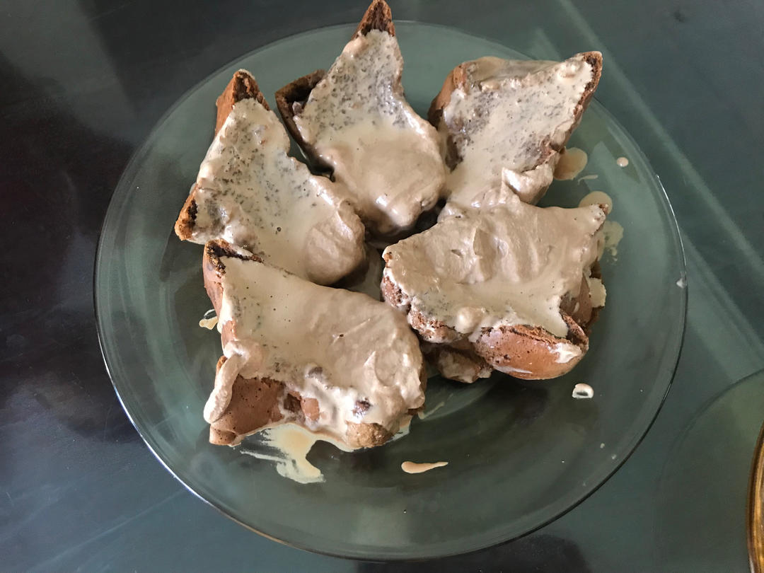 咸摩卡奶油卷/完美毛巾面技巧+回味无穷摩卡配方/烘焙视频蛋糕篇9「中卷」