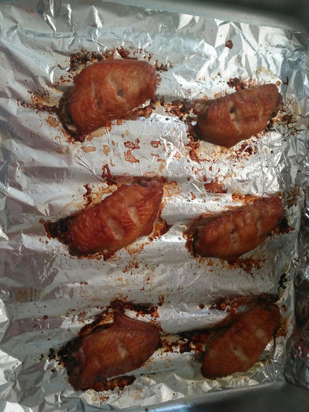 烤鸡翅（自制腌料）