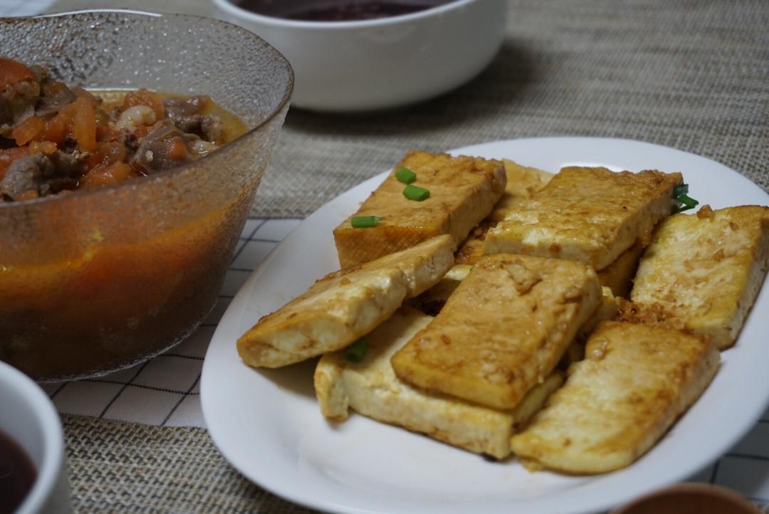 ✨香煎豆腐✨