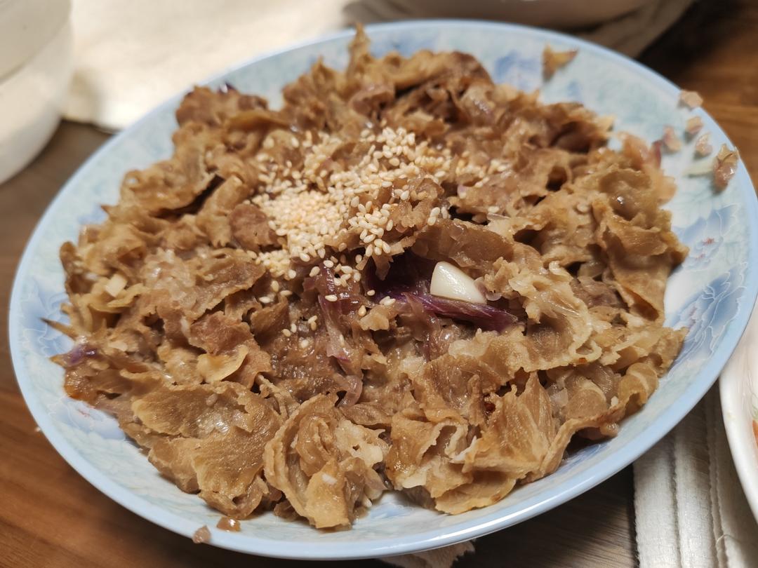 日式肥牛炒洋葱