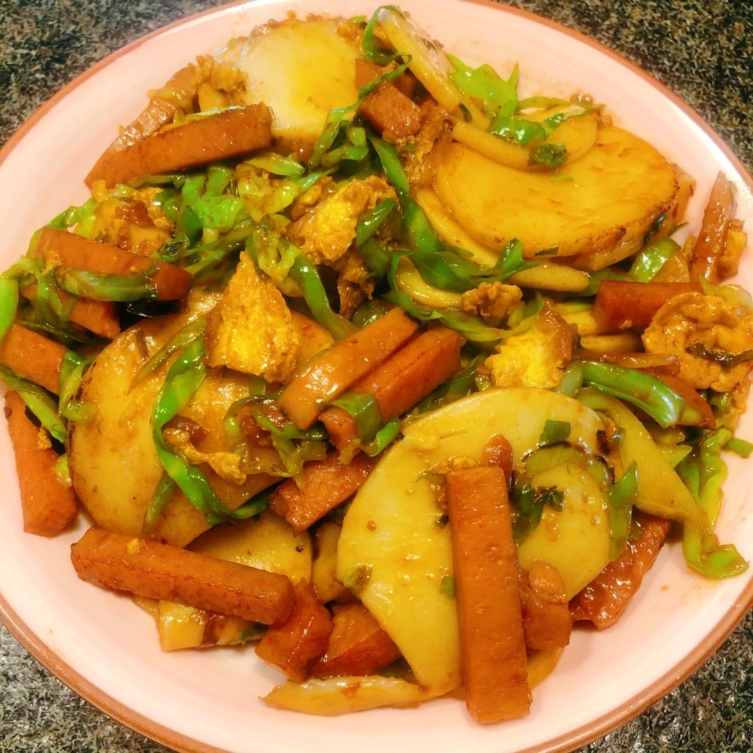 大排档风味炒年糕
